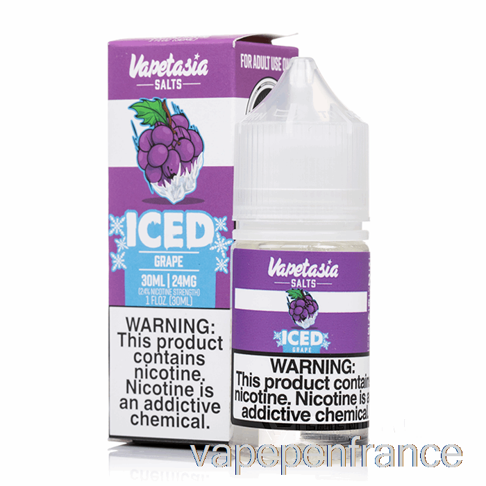 Raisin Glacé - Sels De Vapetasia - Stylo Vape 30 Ml 48 Mg